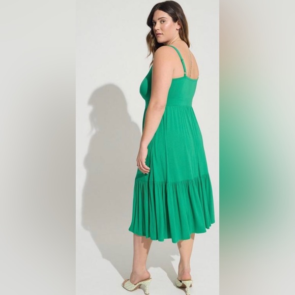 😱 Torrid size 3 green jellybean dress - Picture 9 of 9